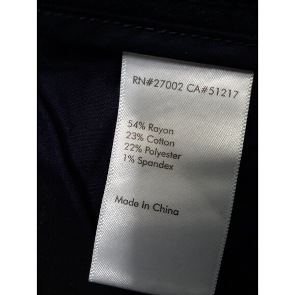 27 Paige Side Split hem Straight Leg Dark Wash Blue NEW - Picture 8 of 10